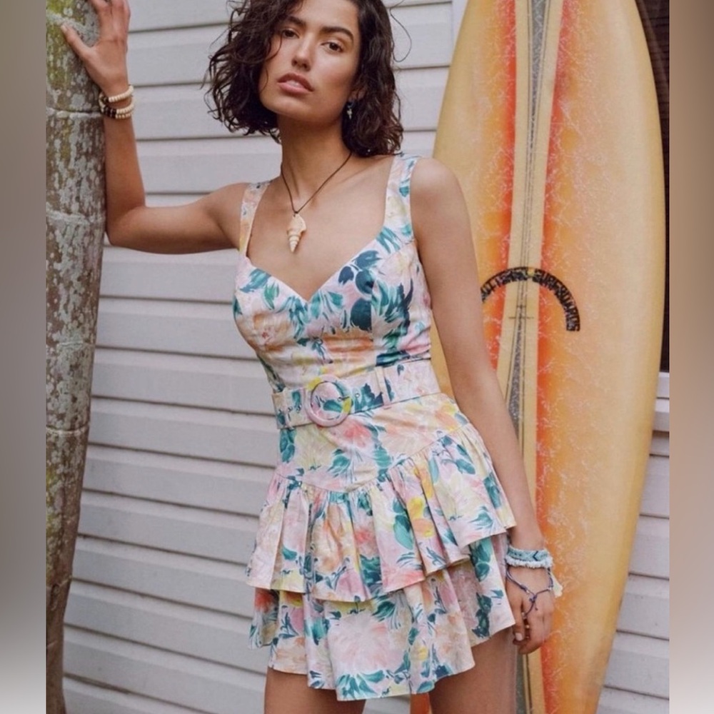 For Love & Lemons Holis Mini Dress